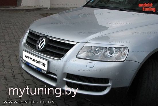 Реснички на фары для Volkswagen Touareg