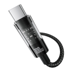 USB-A - USB-C Кабель Baseus Gem Charging+Data 100W 1m - Cluster Black