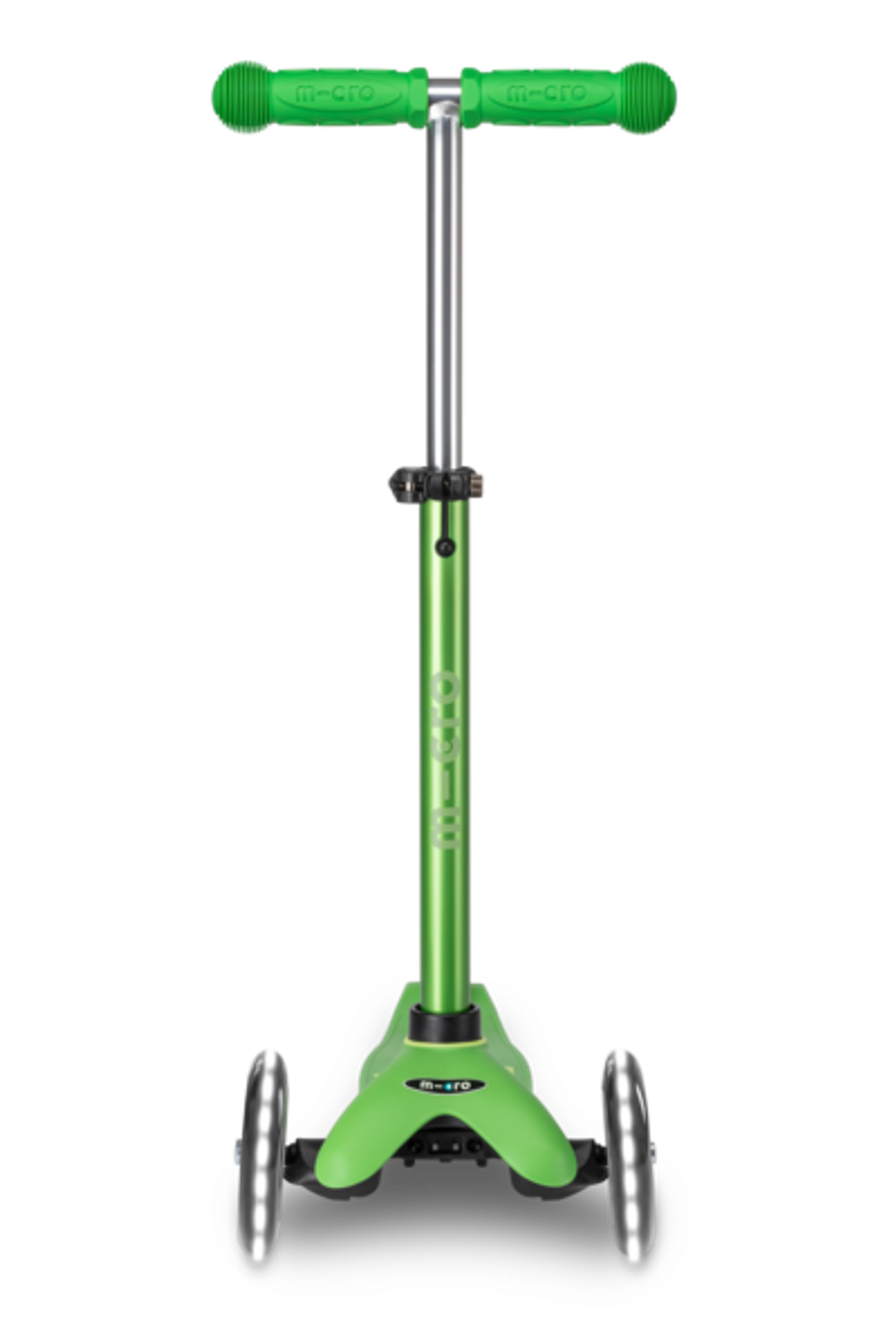 Самокат Mini Micro Deluxe Зеленый LED