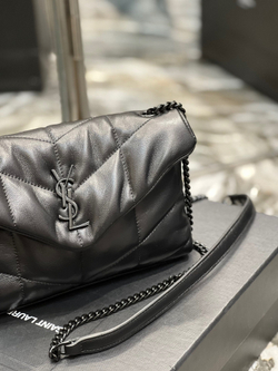 Saint Laurent Loulou Puffer Bag 23 cm
