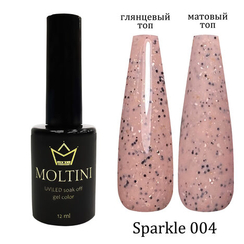 Гель-лак Moltini “Sparkle” 004, 12 ml