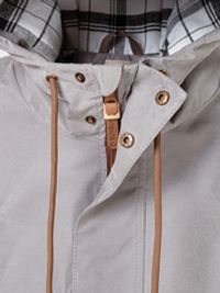 Парка демисезонная "Пепел" 7+