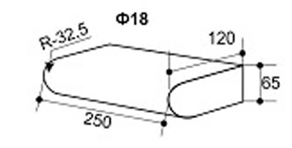 Кирпич полнотелый (М-125 (г.Энгельс) 320 шт  фасонный рядовой Ф 18)1