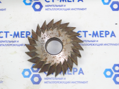Фреза дисковая двухугловая симметричная 100х20х27мм, 60° Z=22 ( следы экспл)