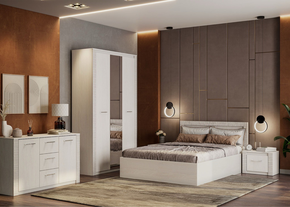 Кровать двуспальная «Гамма 20» 160 см