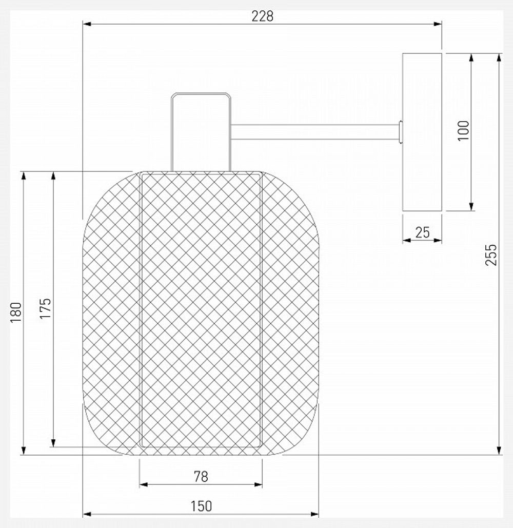 Бра Eurosvet Voile 30192/1 золото