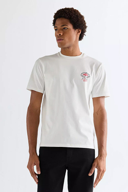 Футболка мужская WRANGLER SMALL AMERICANA TEE WORN WHITE