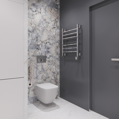 Полотенцесушитель электрический EWRIKA Деметра LP 60х50, хром R