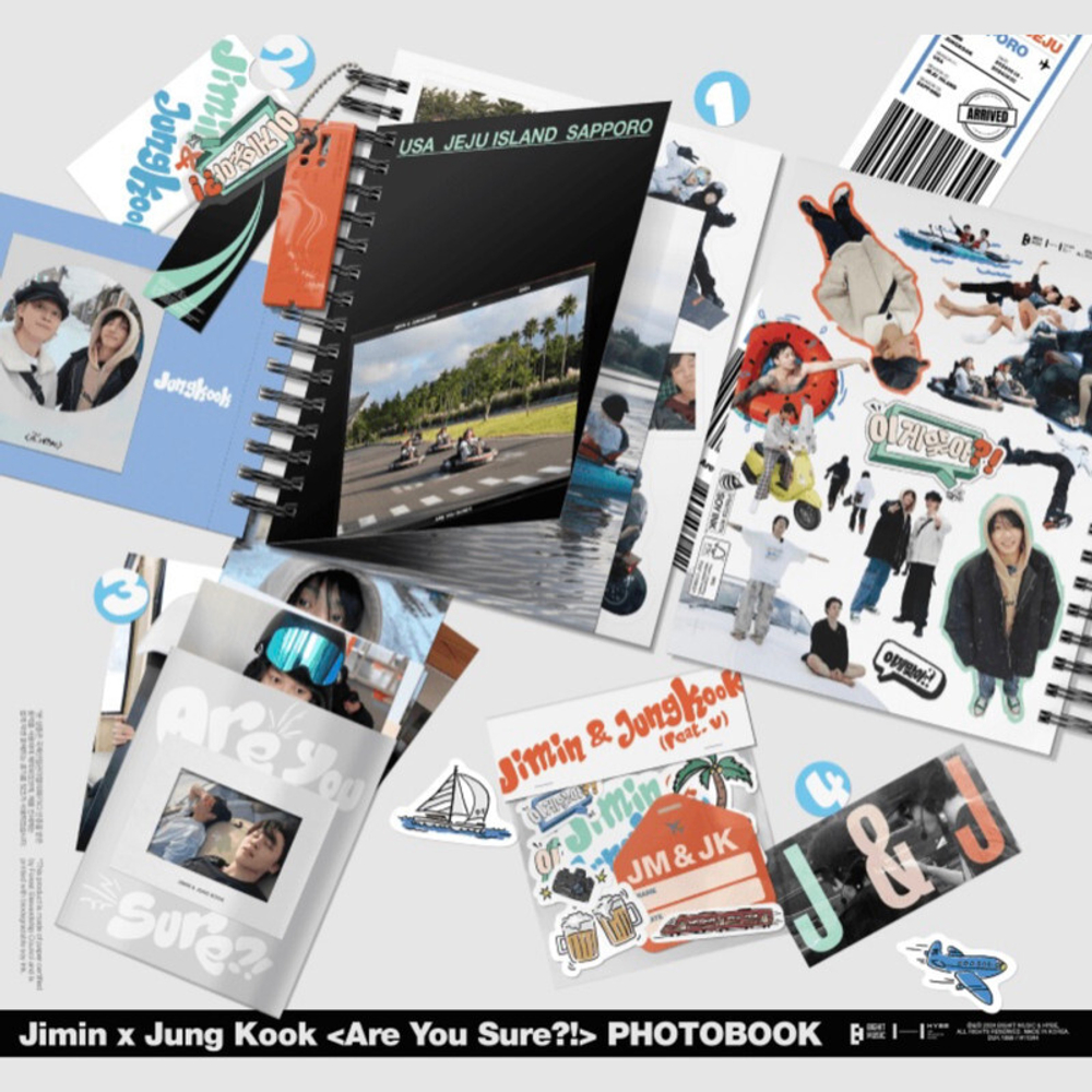 Фотобук Jimin x Jung Kook 'Are You Sure?!'