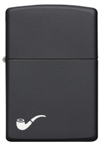 Зажигалка чёрная матовая для трубок ZIPPO ZP-218PL