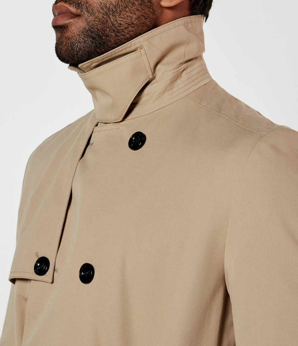 Тренч Maluks2511 HUGO - бежевый(50535072)