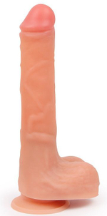 Вибратор-реалистик Erowoman-Eroman ER-30073, толчковый 18 см