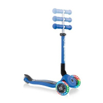 Самокат Globber Junior Foldable Fantasy Lights синий