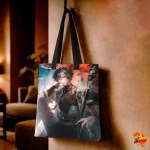 Сумка шоппер с принтом Honkai Star Rail