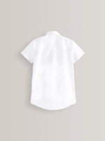 Рубашка школьная с коротким рукавом Next 480-780, 2 шт., Белый