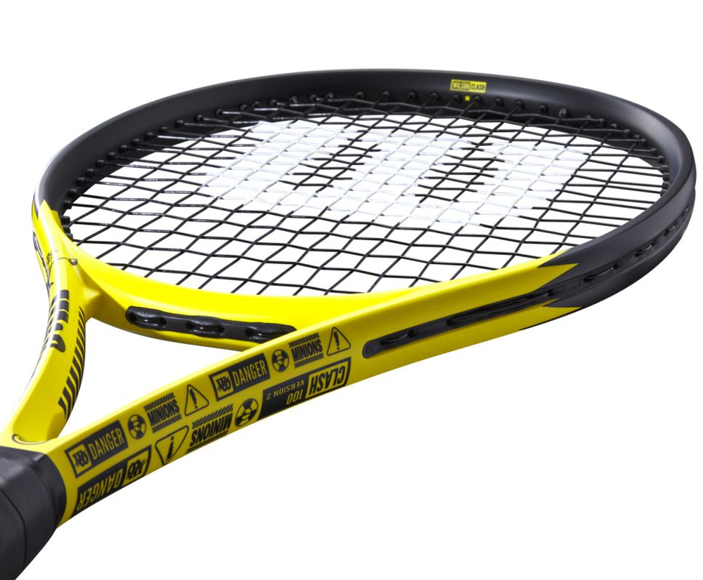 Теннисная ракетка Wilson Minions Clash 100 V2.0 - yellow/black