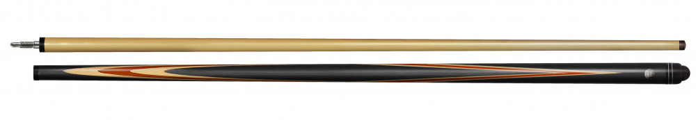 14-1-Р-П Кий Практик 6 запилов 2 РС, черный граб/падук(РК)