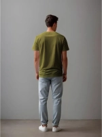 Футболка однотонная базовая хлопок унисекс Баракаттекс