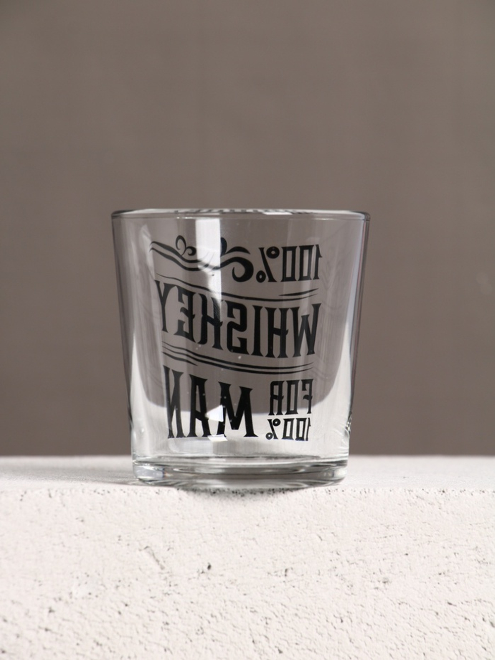 Подарочный набор «На удачу»: гель для душа виски 250 мл и стакан для виски, Чистое счастье