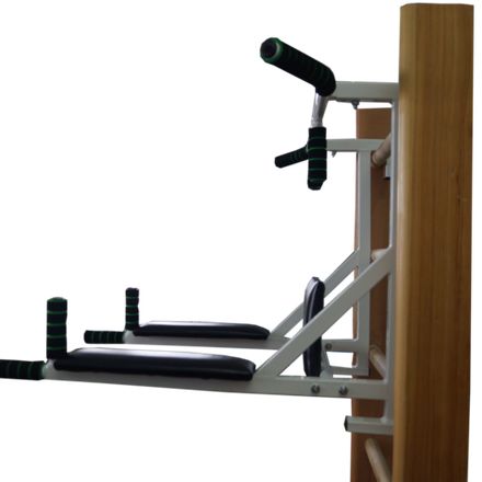 Турник 3 в 1 навесной Стоун 2 цв. белый Черный