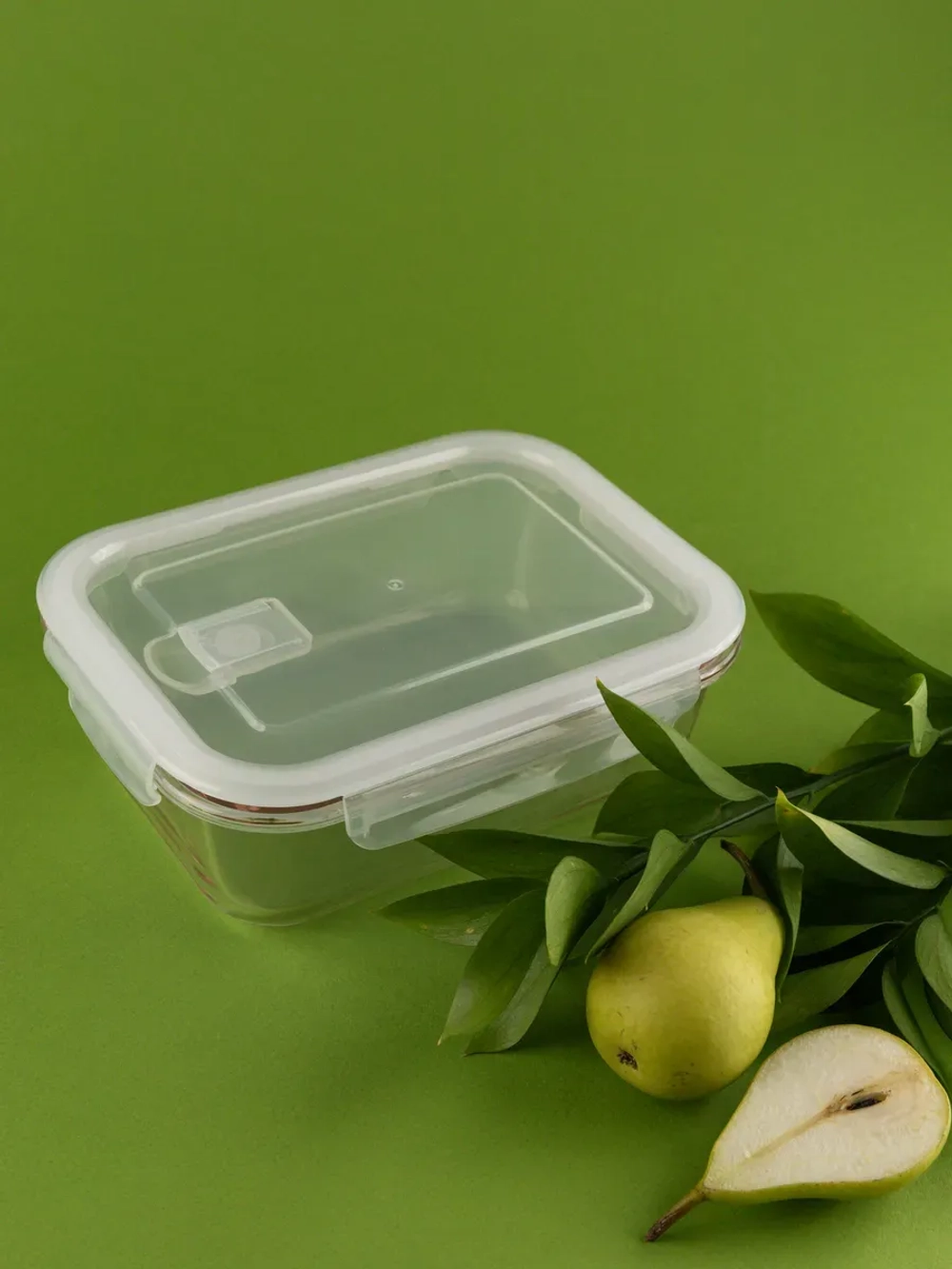 Контейнеры для еды стеклянные, 620 мл. 2 шт, 1030 мл. 1 шт.