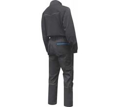 Комбинезон рабочий эластичный темно-серый WURNITZ Högert, арт. HT5K820