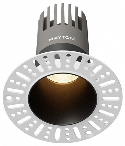 Встраиваемый светильник Maytoni  DL120-10W-3K-TRS-B