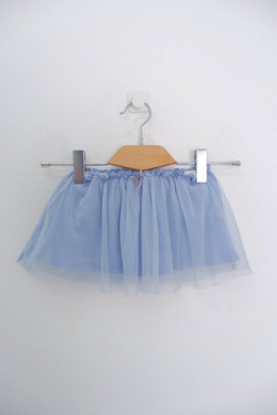 Юбка голубая на 1-2 года