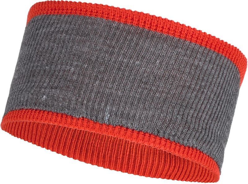 Повязка Buff Crossknit Headband Solid Fire Фото 4