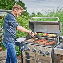 Газовый гриль Broil King BARON S590 IR, 7 горелок (с ИК-горелкой), вертел