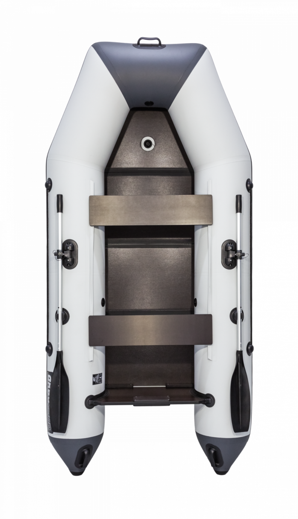 Аква-2900 СКК СЕРЫЙ/ГРАФИТ слань-книжка киль + BST 36 L (комплект лодка + электромотор)