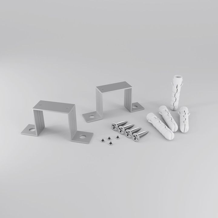 Крепление для встроенного монтажа радиусного профиля Maytoni ALM-3535R-4MT