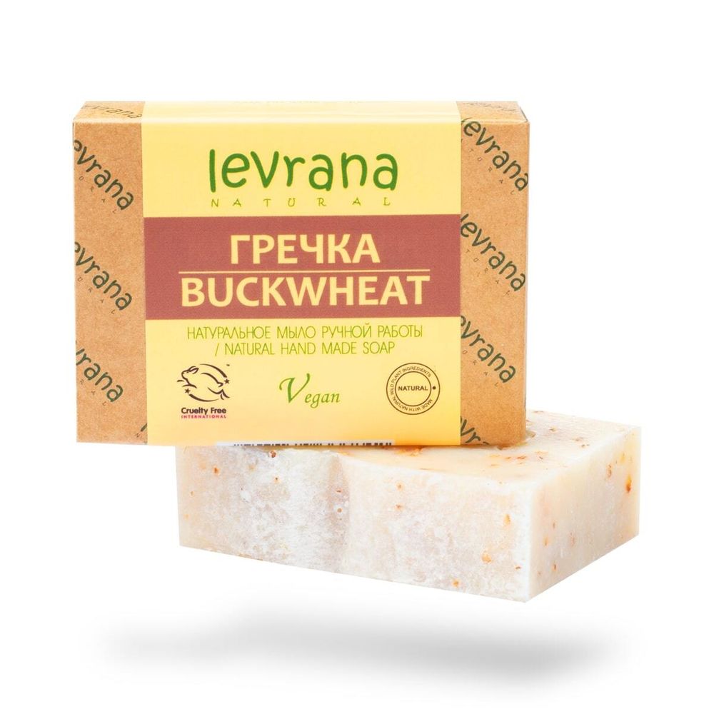 "Гречка", натуральное мыло ручной работы 100 гр (Levrana)