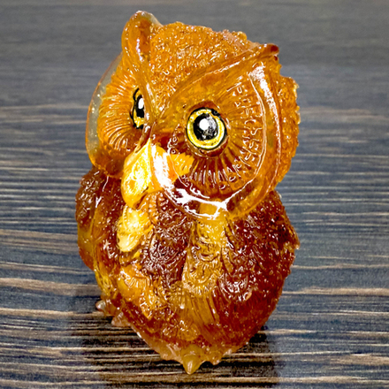 Филин резной