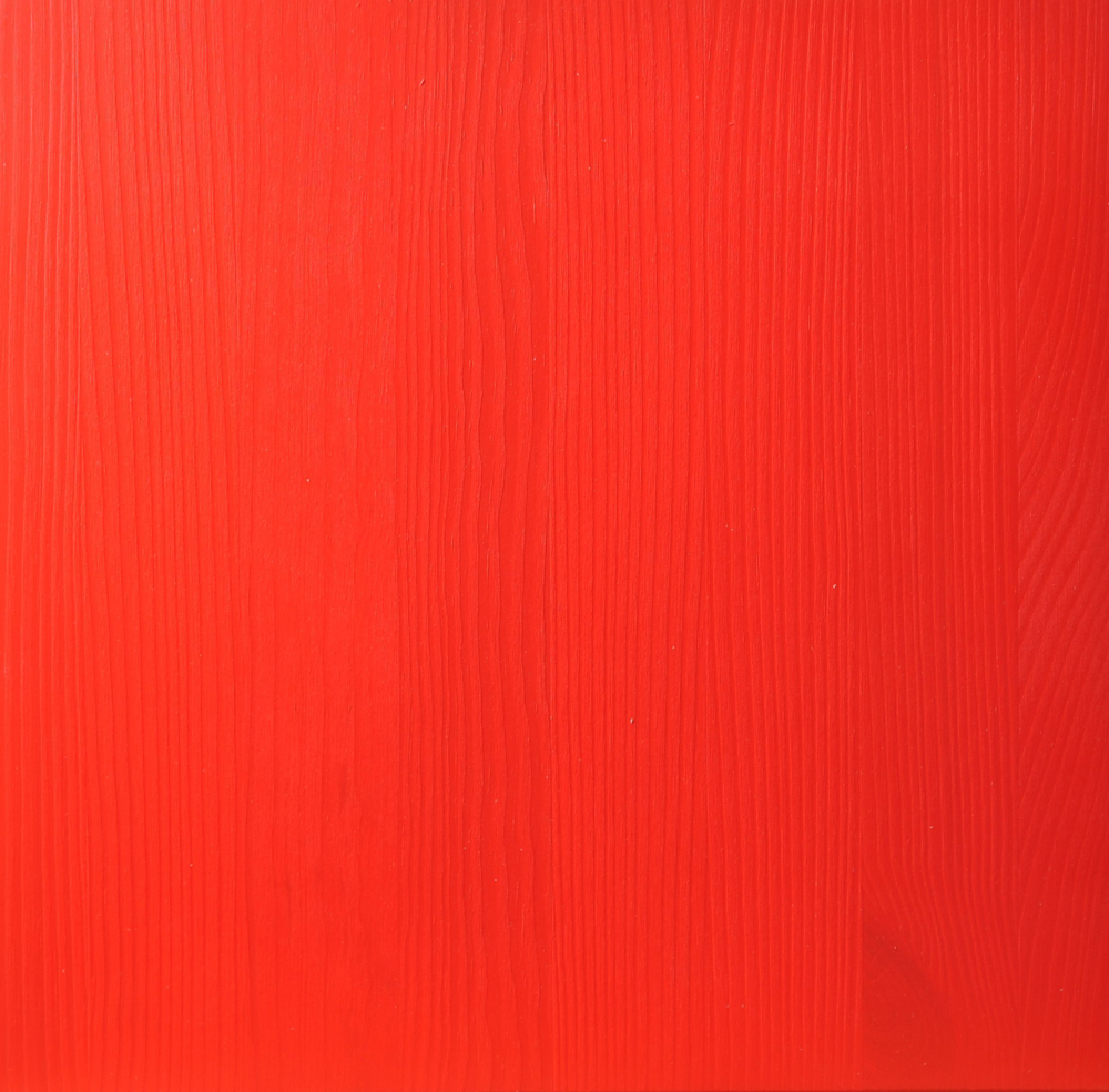 Табурет деревянный Одвар 33х33 см из массива сосны, красный