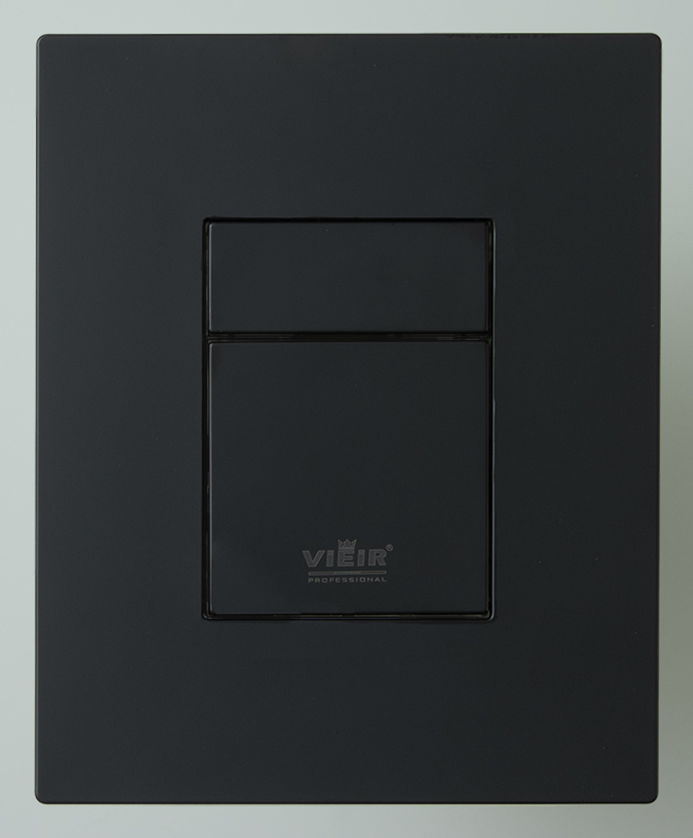 Кнопка ПНЕВМА. для инсталляции с КВАД клав.  ▊ (ЧЕРНЫЙ)  ViEiR  (20/1шт)