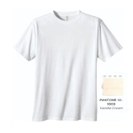 Футболка женская однотонная, ваниль, р-р 46