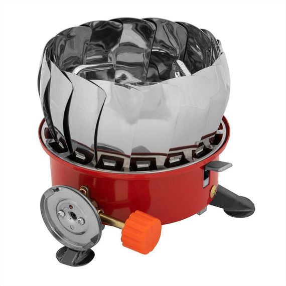 Плита газовая Helios мини в чехле с ветрозащитой (HS-AS-203)