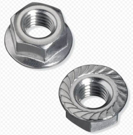 Гайка фланц. с зубц. DIN 6923 М 6 (350 шт/кг)