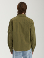 Мужская Рубашка In Diagonal Flatt Nylon