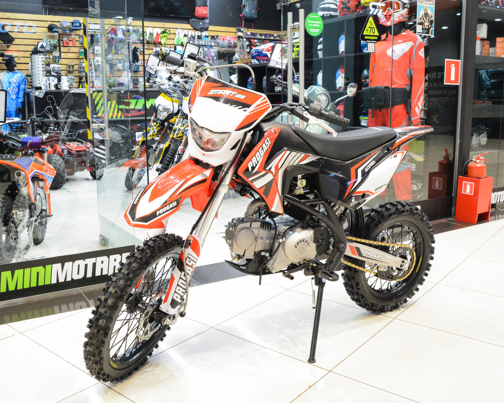 Питбайк PROGASI SMART 4 125СС RED 17/14