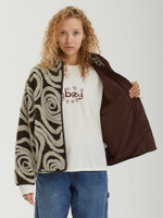 Женская Куртка Swirls Jacquard Zip