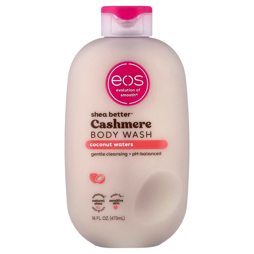 EOS, Shea Better™, гель для душа из кашемира, кокосовая вода, 473 мл (16 жидк. унций)