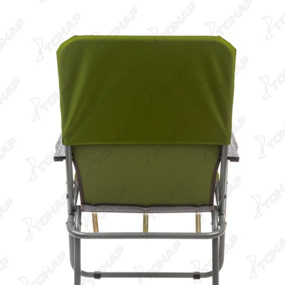 Кресло складное труба ф19 Зеленый ромб (T-HS-SK-01-G) Helios