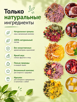 Набор авторского чая Tasteabrew "ICE" (25 порций чая + система заваривания в подарок)