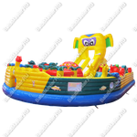 Надувной батут "Солнечный Джамбо", 10*6*6 м