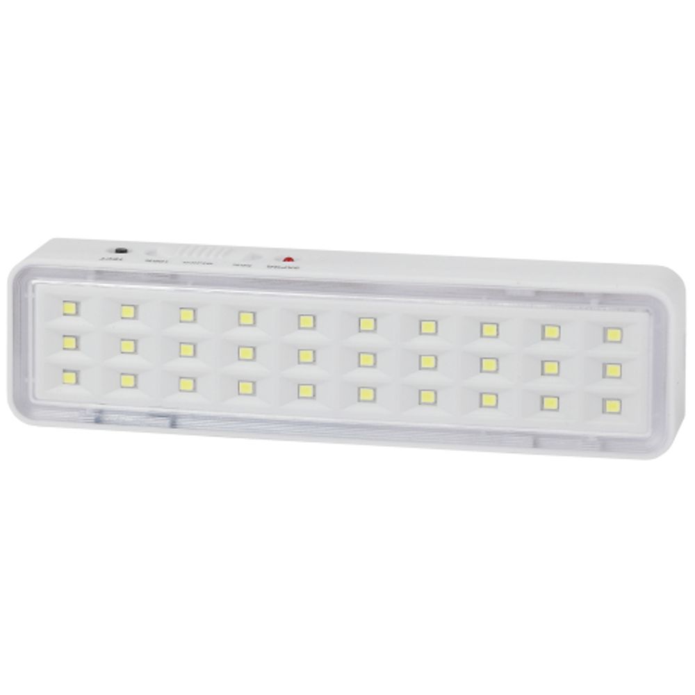 Аварийный светильник светодиодный ЭРА DBA-101-0-20 непостоянный 30LED 5ч IP20 | Светильники аварийные