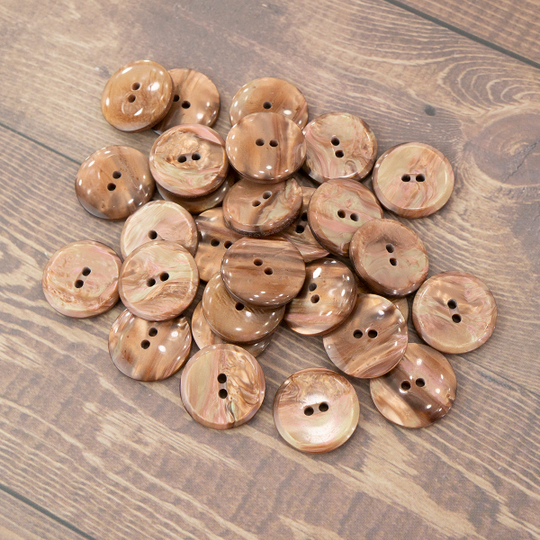 Пуговицы CONCEPT Mother of Pearl, размер 20 мм, полиэстер