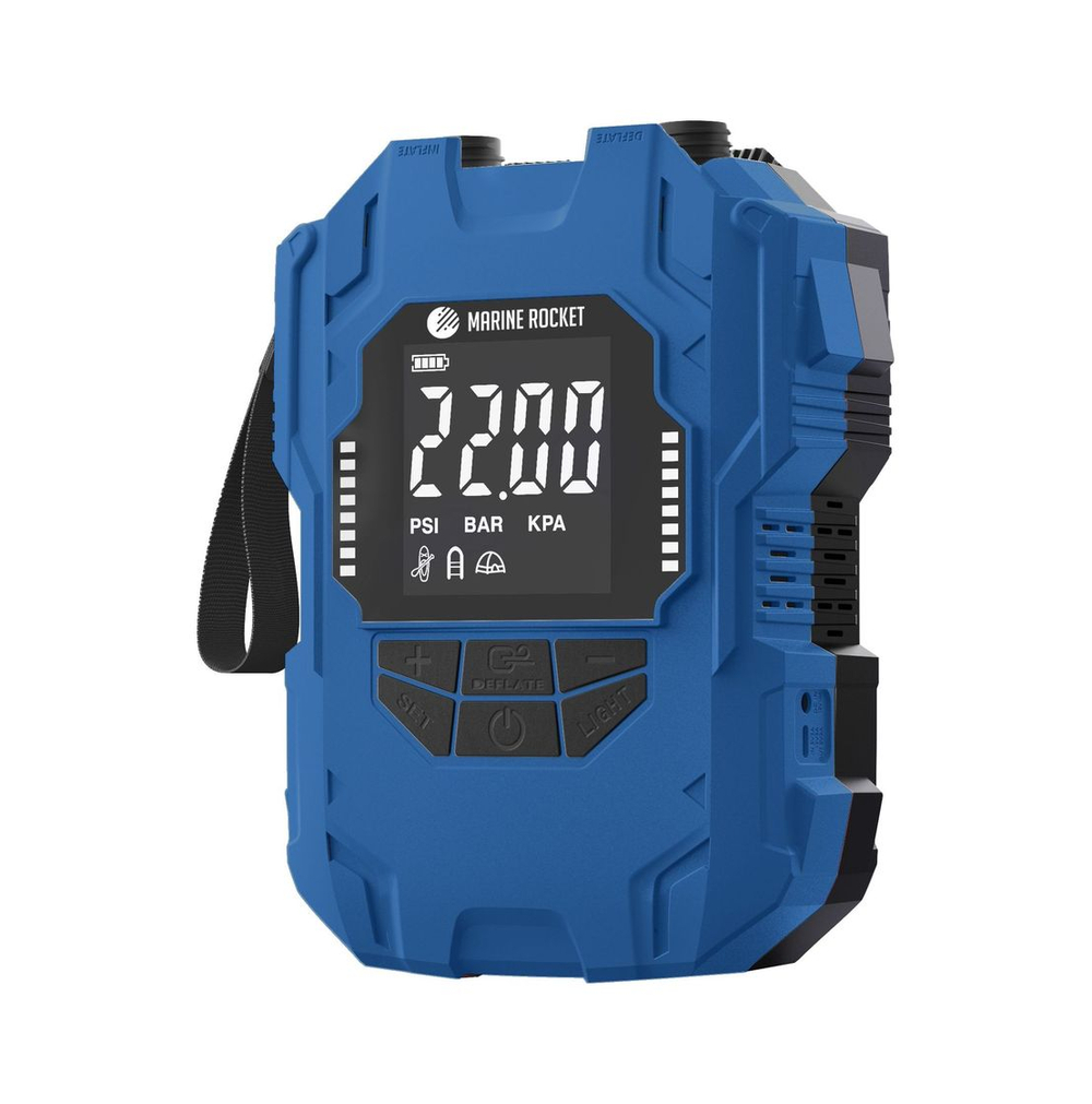 Насос электрический аккумуляторный высокого давления 4000mAh 22Psi, Marine Rocket