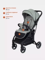 Коляска детская MOWBaby "SMART" MB101
